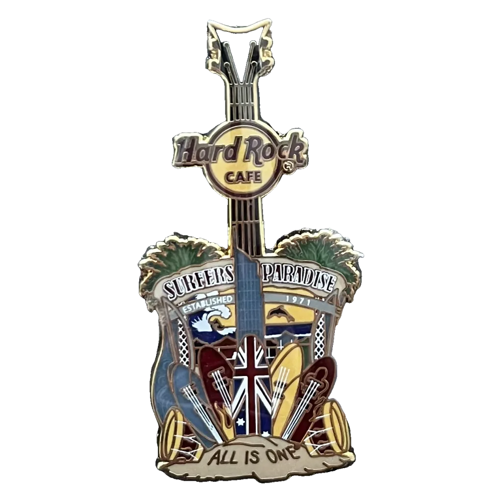 Hard Rock Cafe Surfers Paradise pin